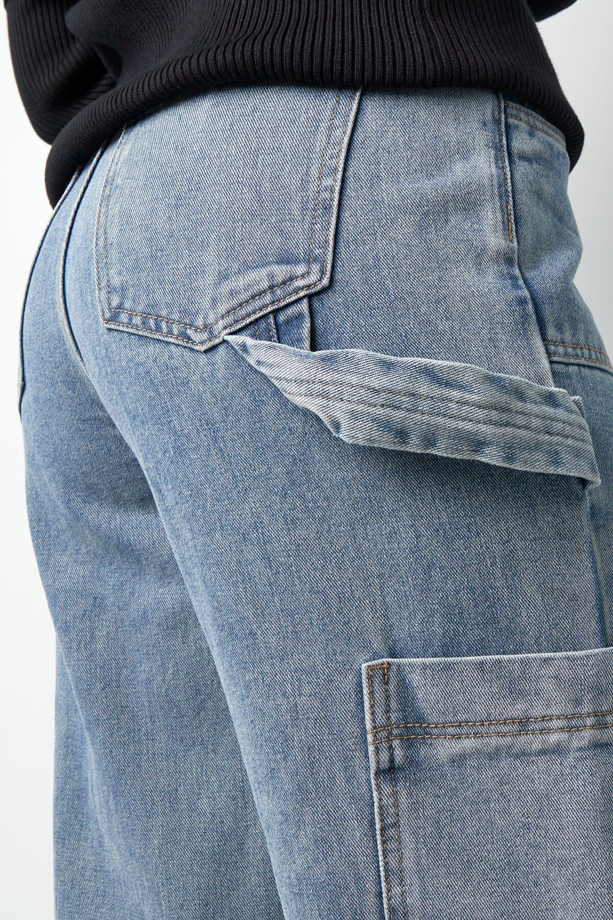 Comfortable All-Fit Cotton Denim Pants