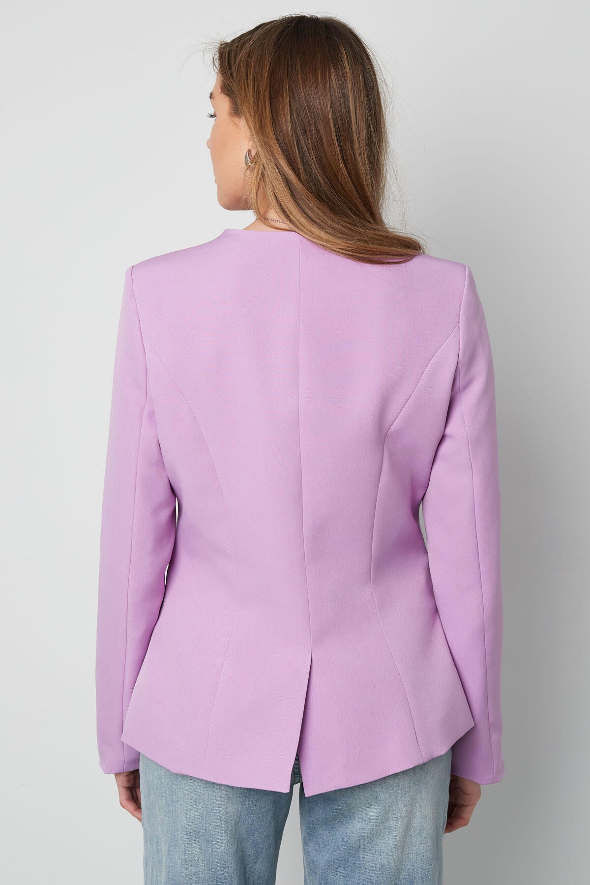 Elegant Ladies' Suit Set in Green, Black & Lilac