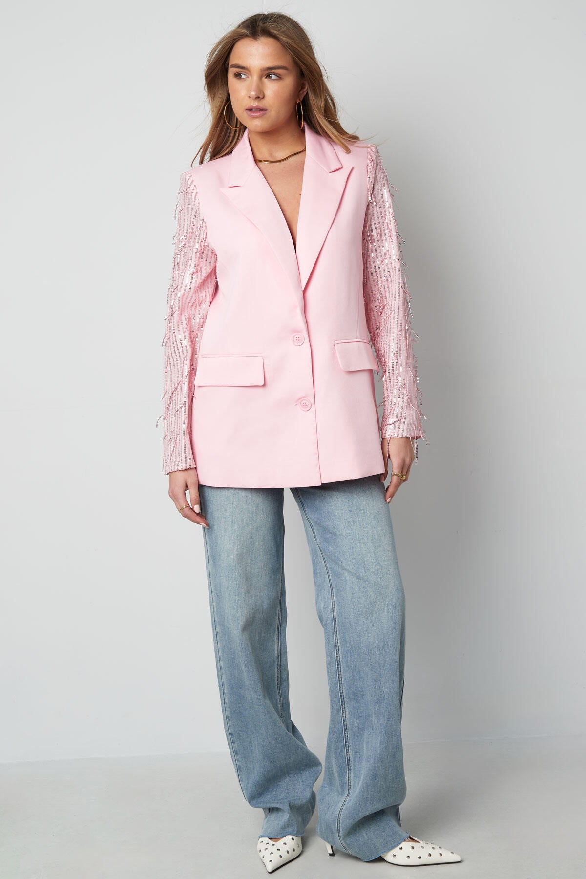 Stylish Pink, Red, Black Ladies' Suit Set