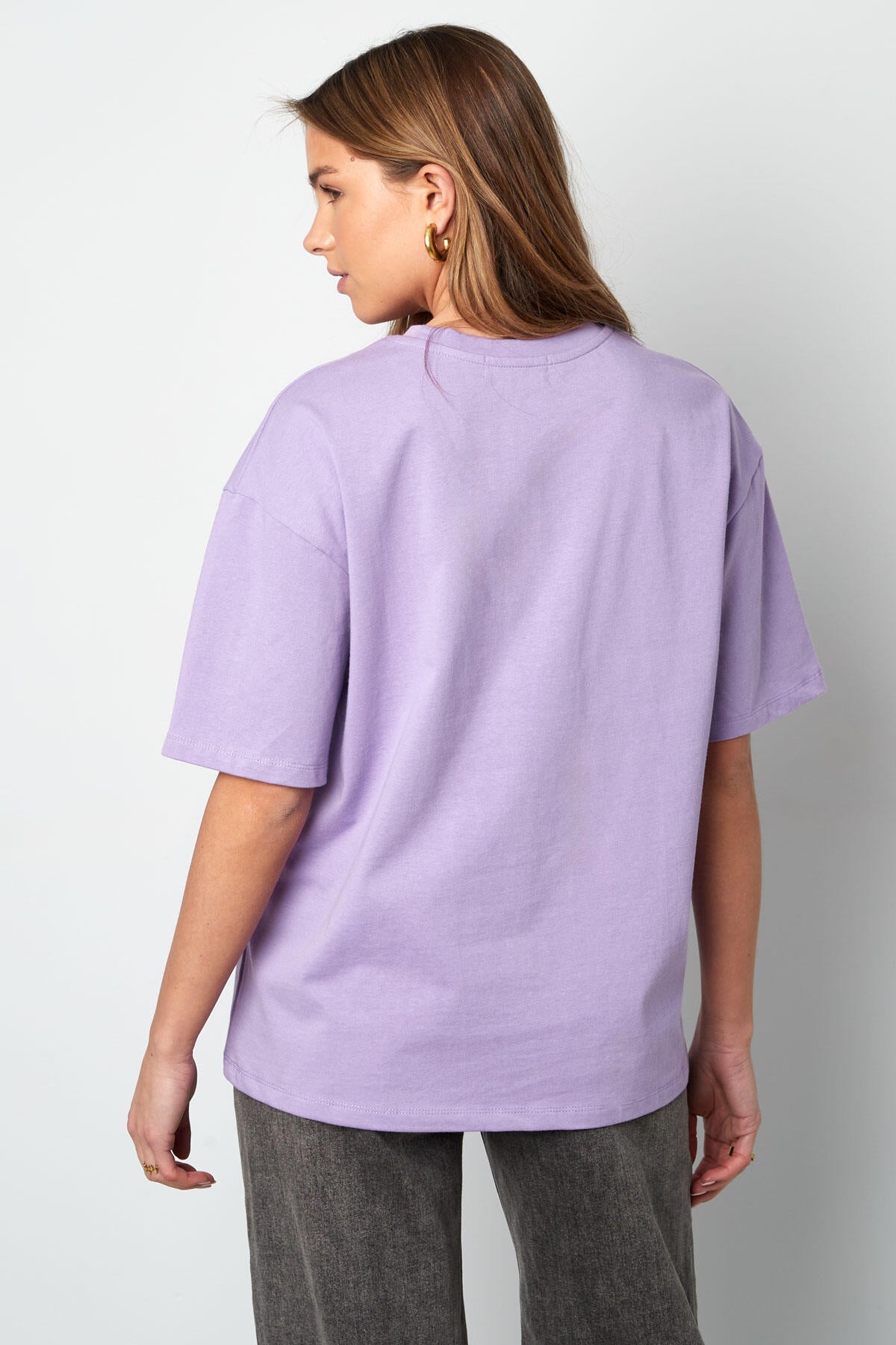 Soft Cotton Purple & Blue T-Shirts for Women
