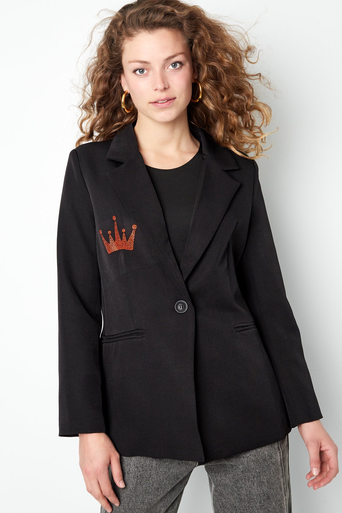 Elegant Black Ladies' Suit Set for All Occasions
