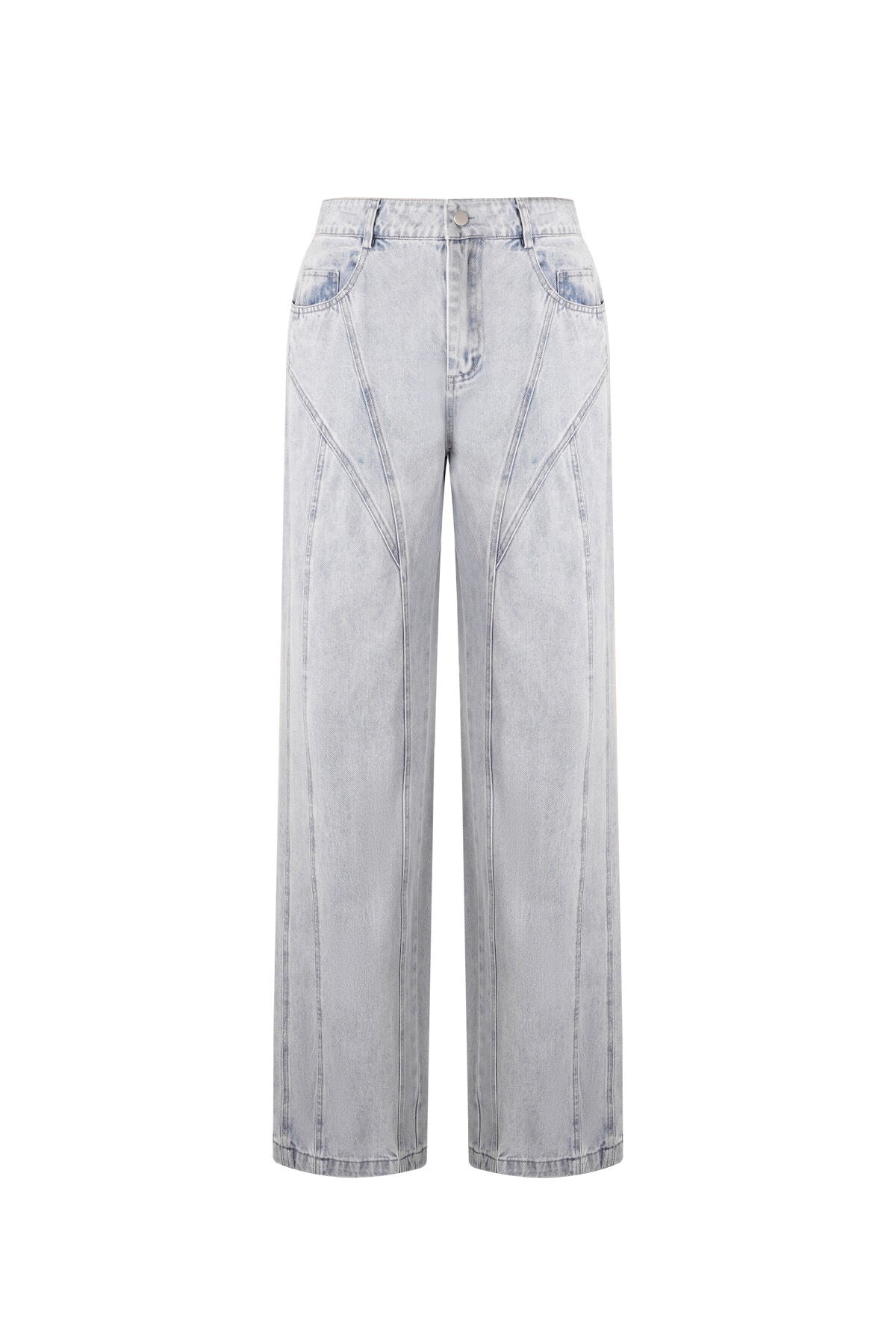 Comfortable Light Indigo Denim Pants for All Fits