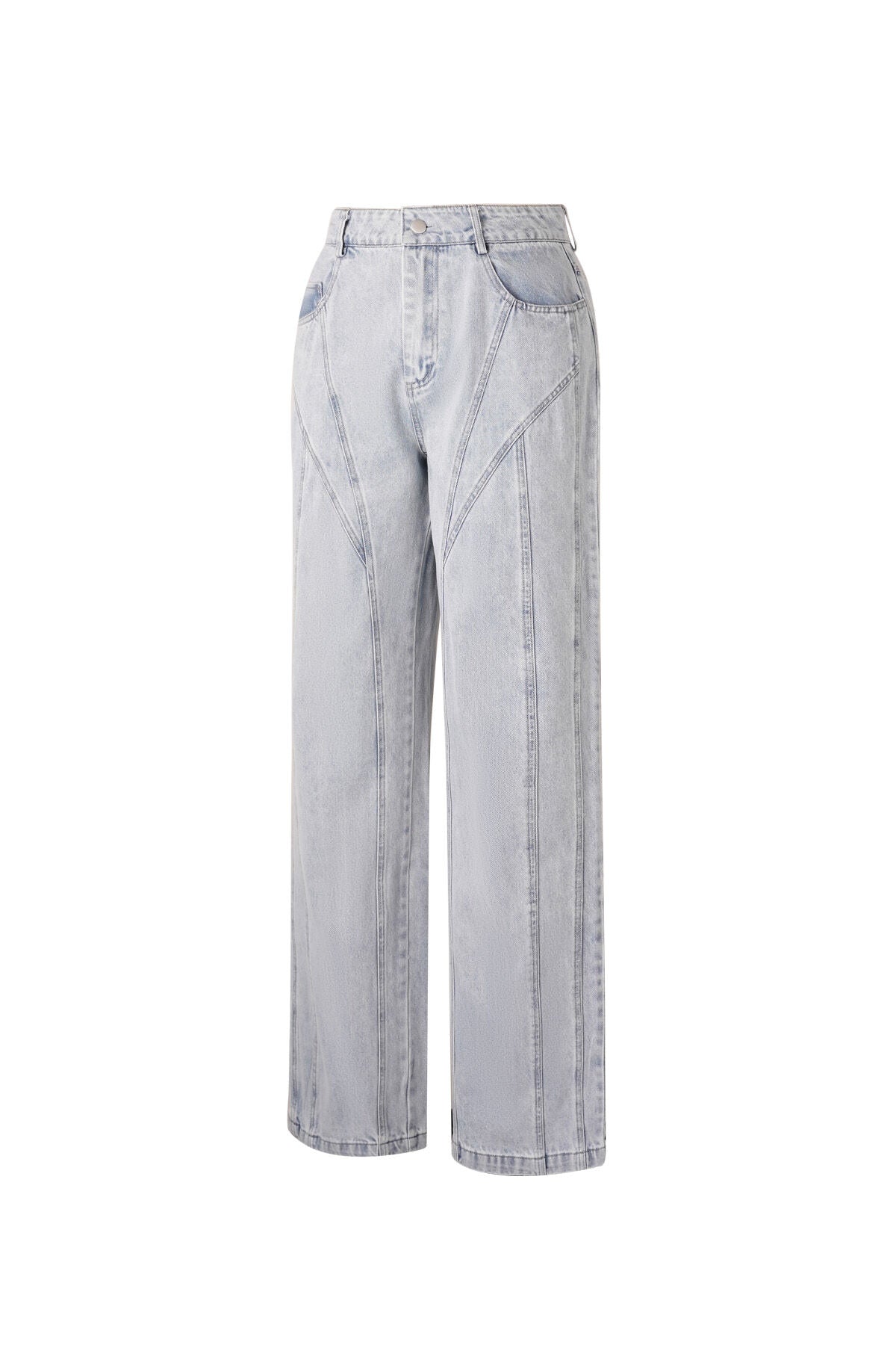 Comfortable Light Indigo Denim Pants for All Fits