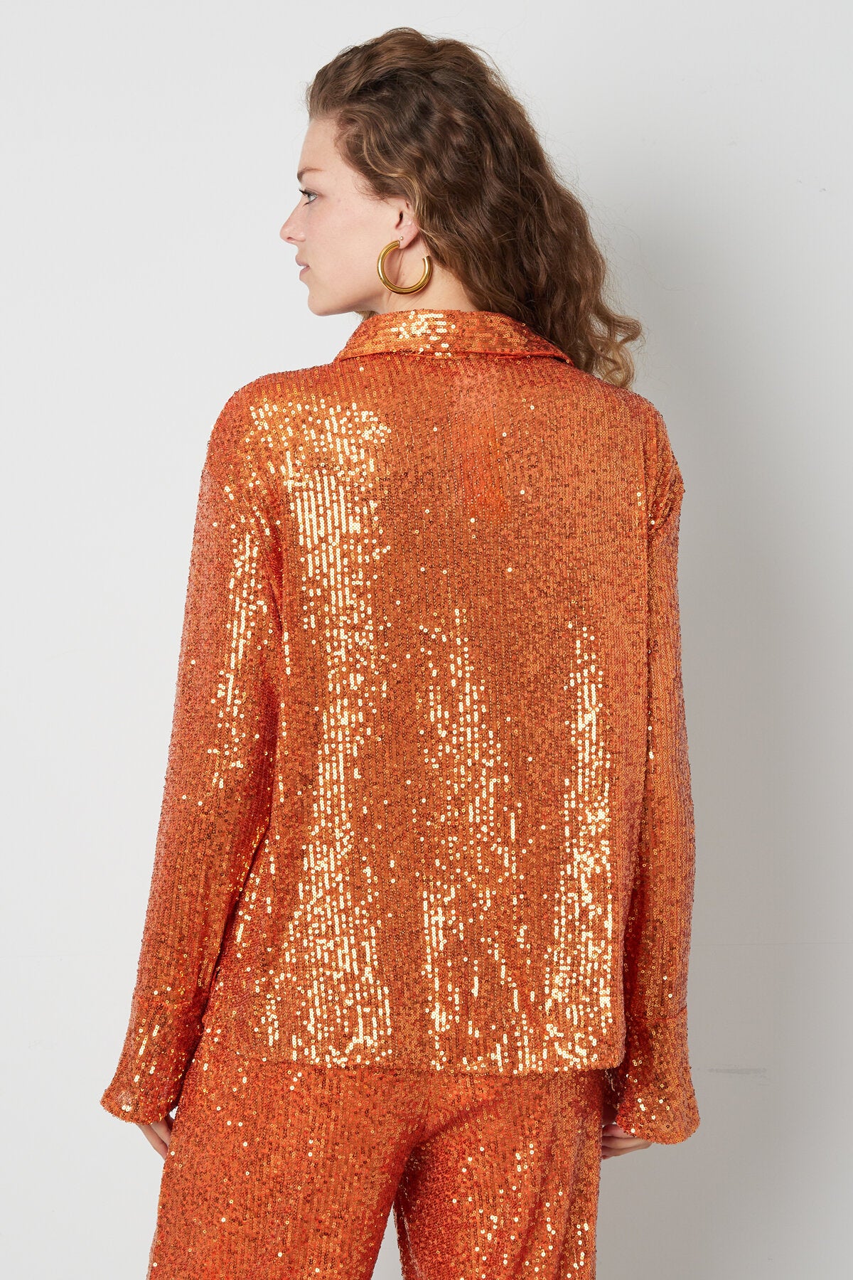 Stylish Orange Blouse for Effortless Elegance