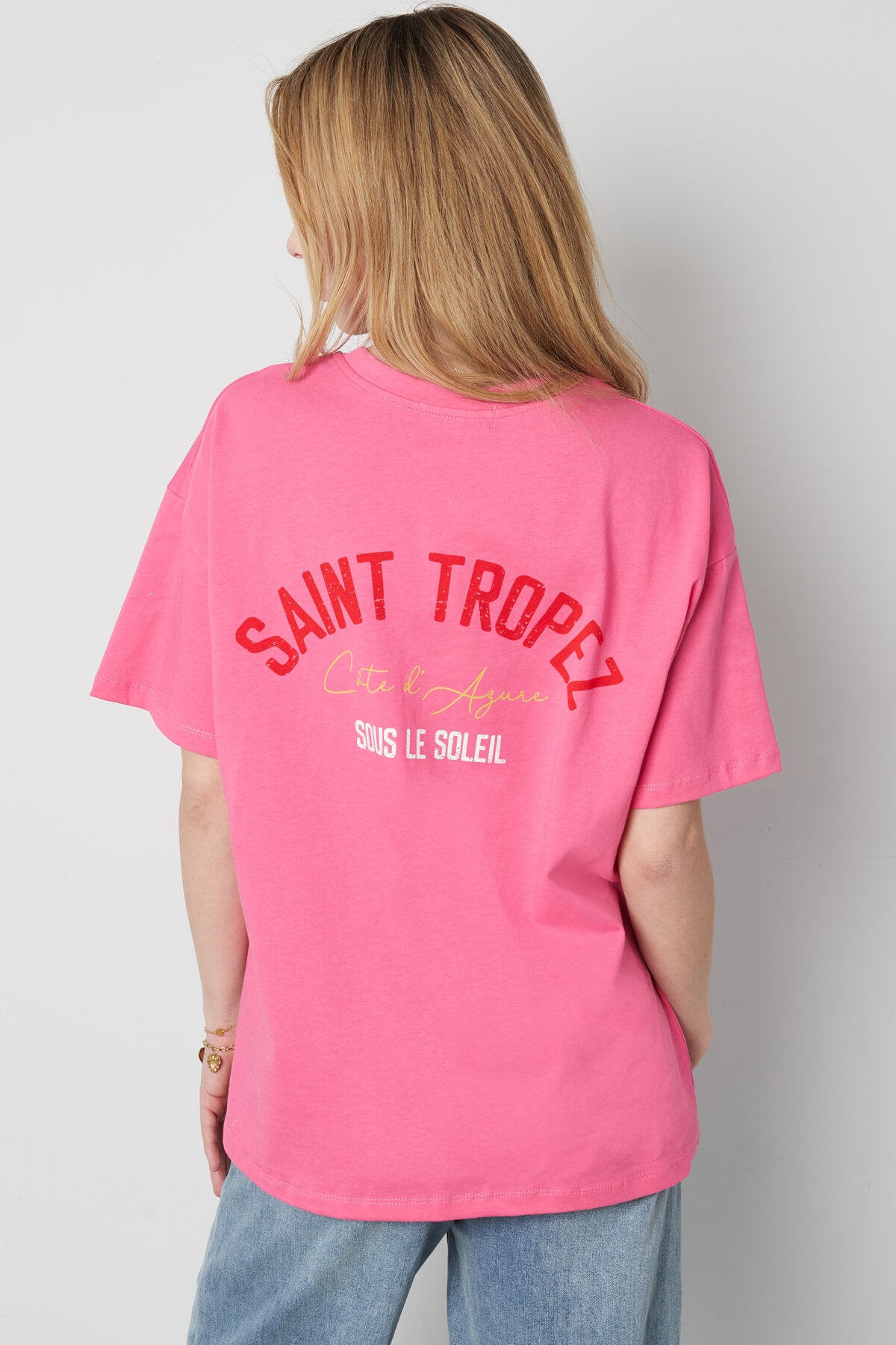 Gimme Cotton Blend Casual T-Shirt for Spring/Summer