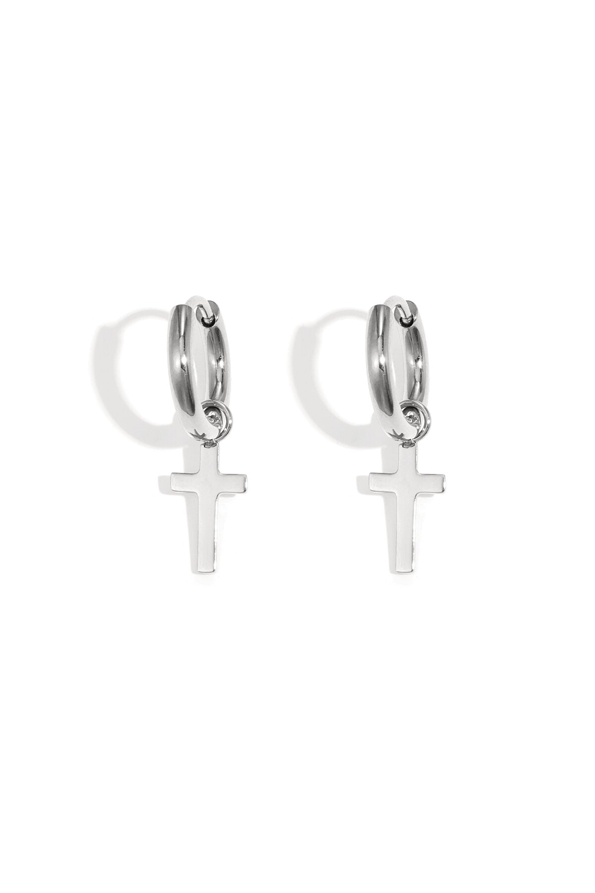 Stylish Stainless Steel Drop Earrings for Daily Wear