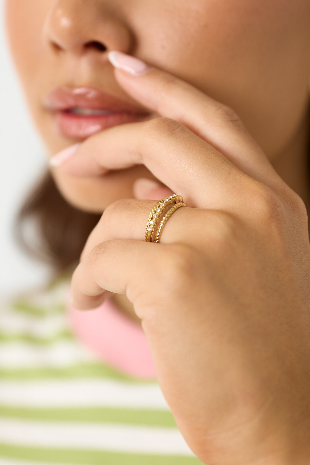 Elegant Minimalist Ring, Adjustable All Fit