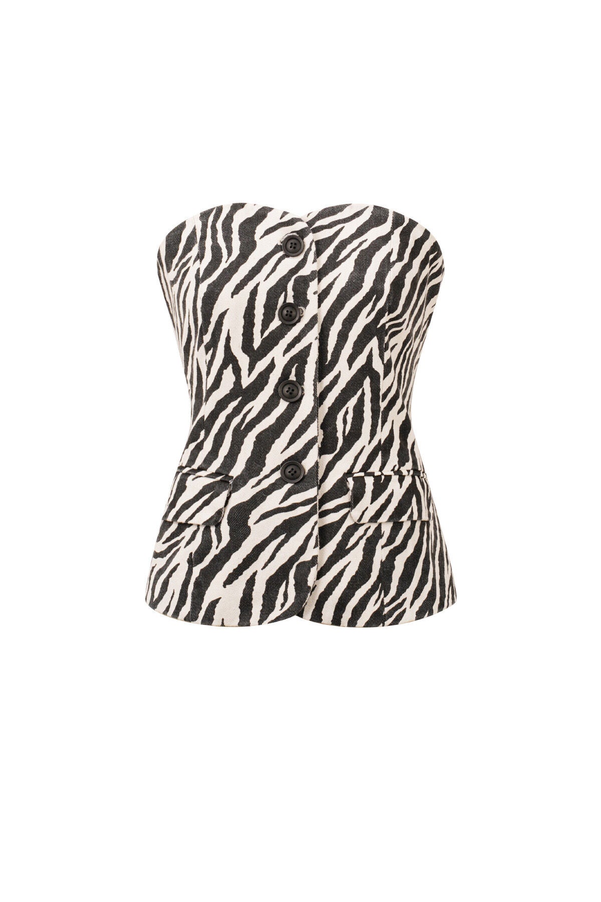 Elegant Black Sleeveless Cotton Top for Women