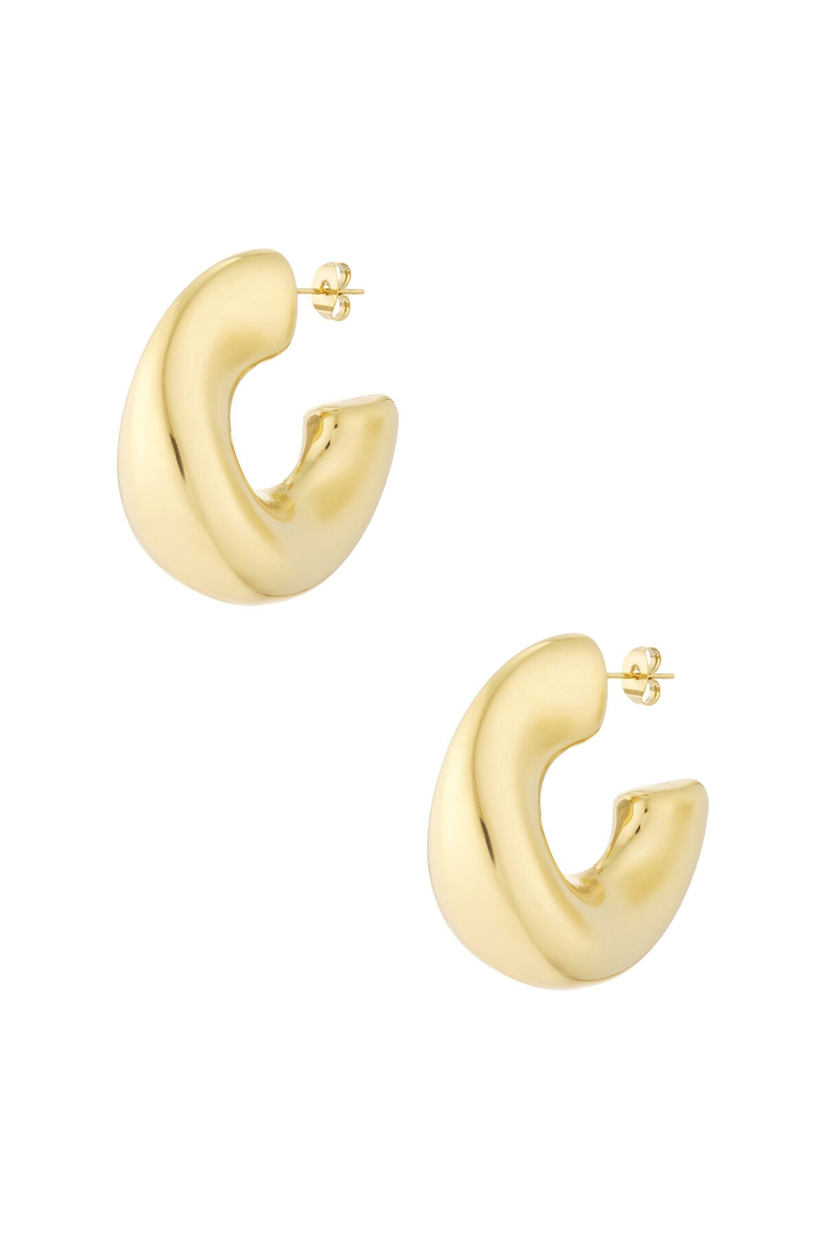 Stylish Irregular Hoop Earrings for Daily Wear