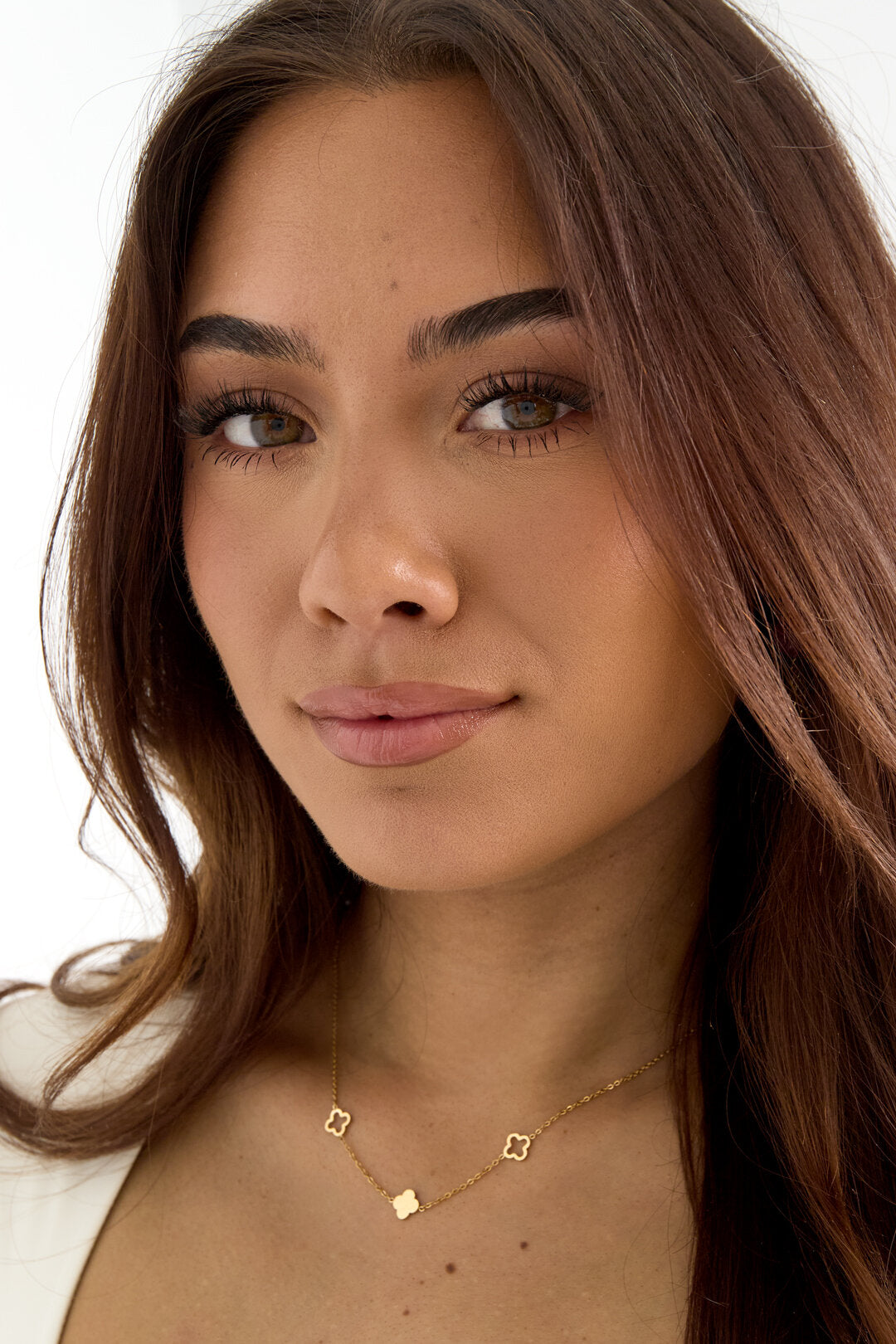 Elegant Clover Chain Necklace for Everyday Glam