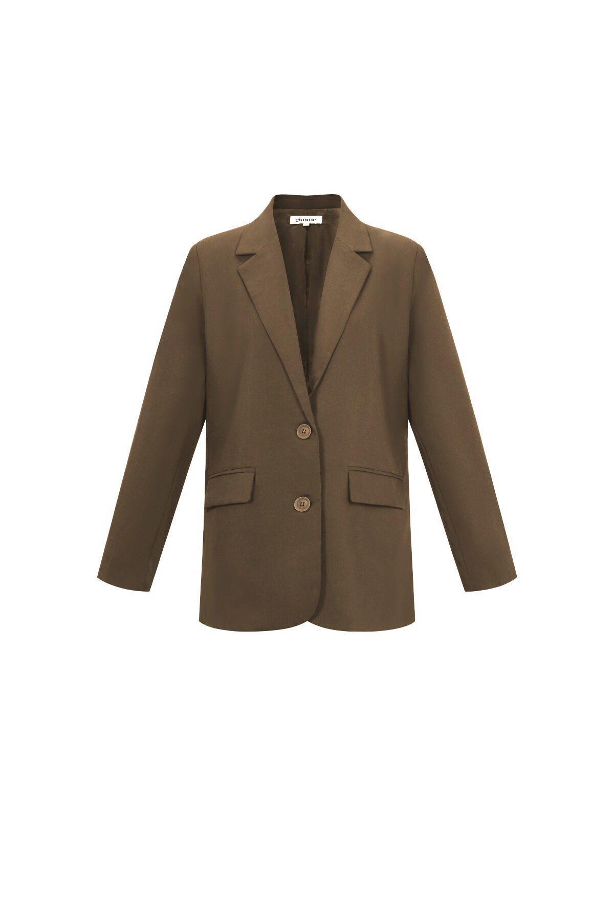 Elegant Ladies' Suit Set in Grey & Coffee Brown for Fall/Winter