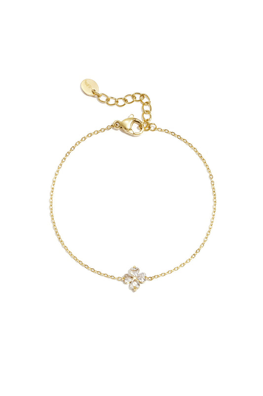 Elegant Stainless Steel Charm Bracelet for Women