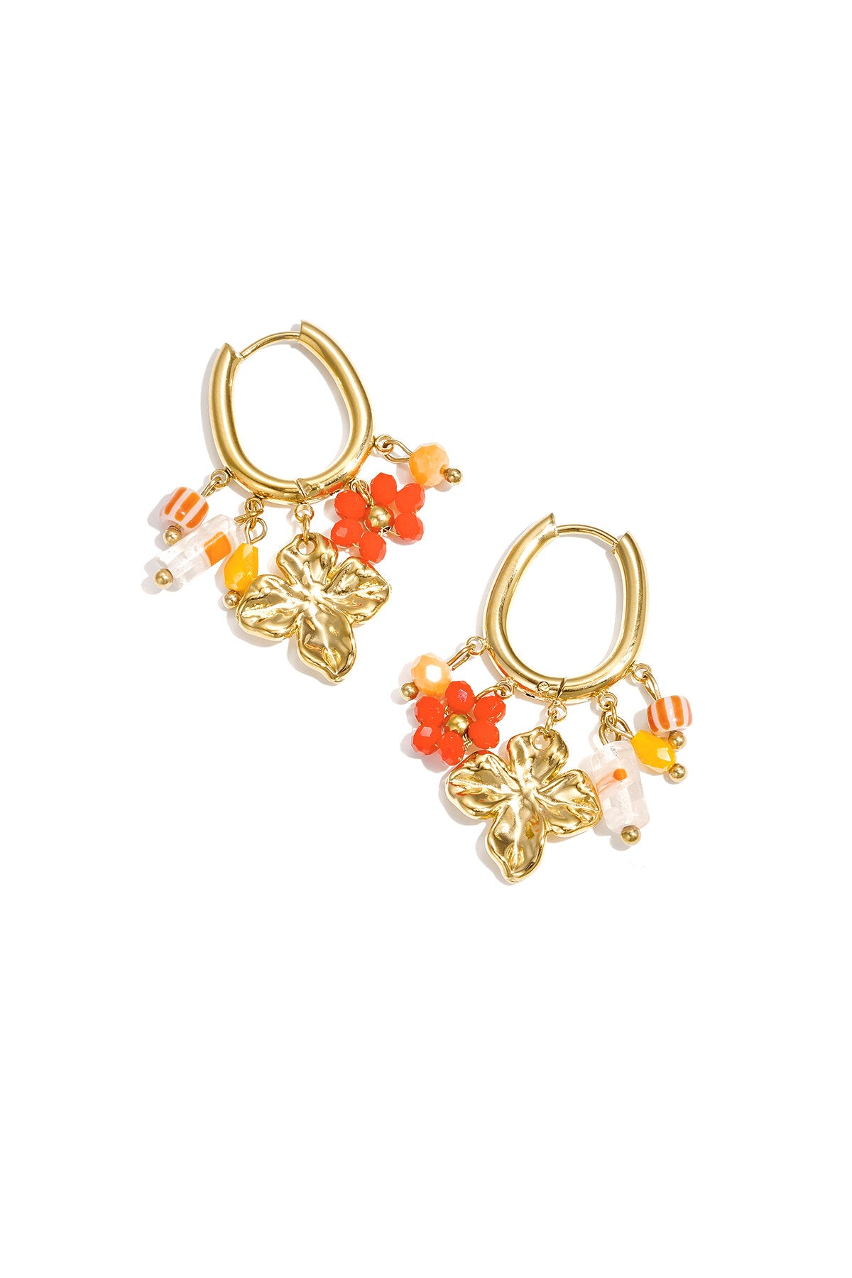 Elegant Gold Drop Earrings for Women - Spring/Summer Statement