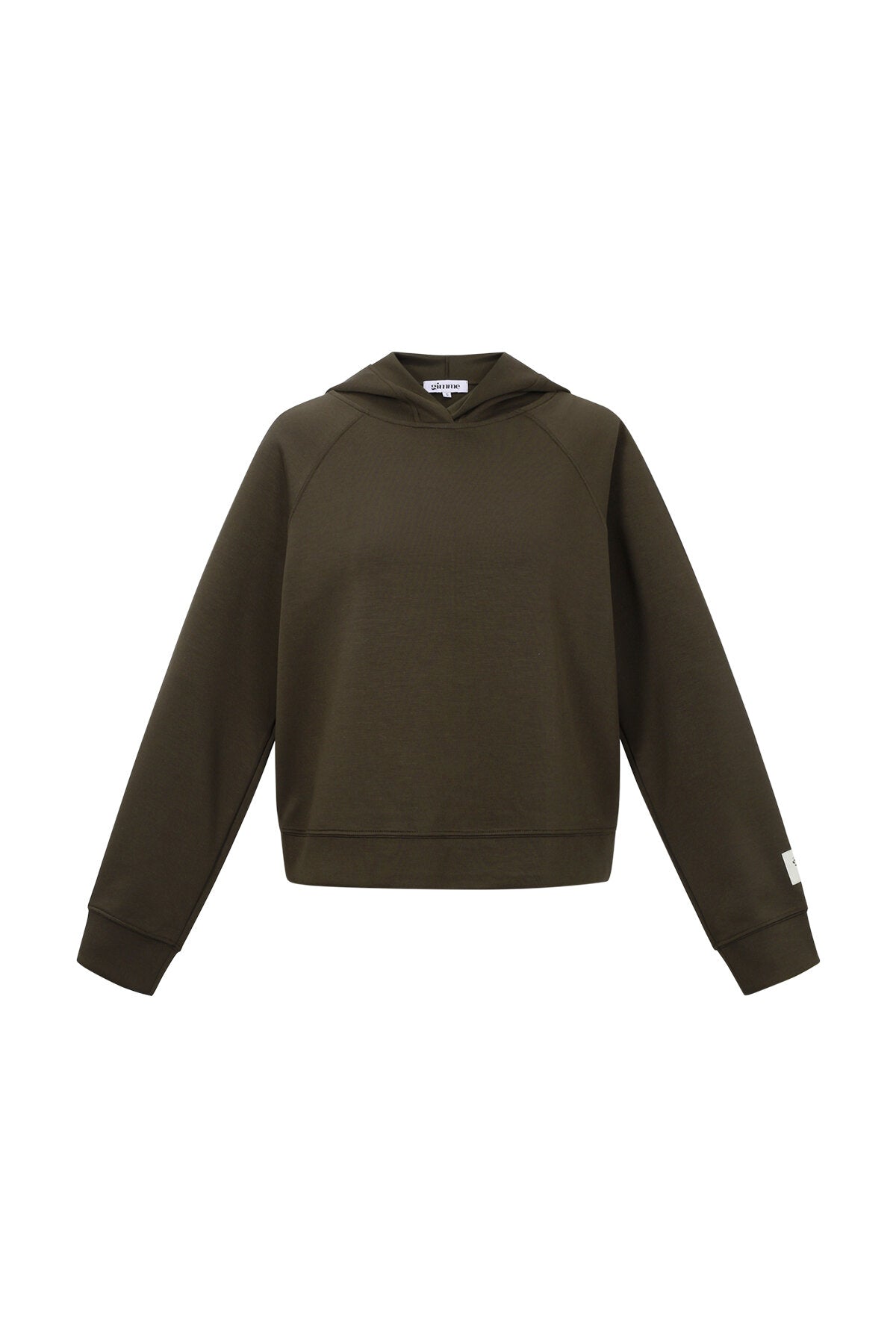 Stylish All-Fit Knitted Hoodie in Navy & Brown