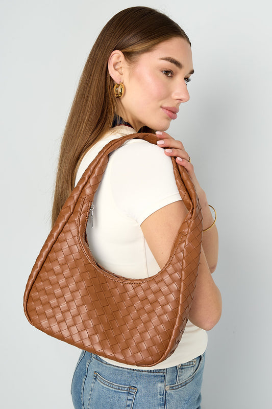 Stylish PU Leather Women's Shoulder Bag - All Fit, Casual & Simple