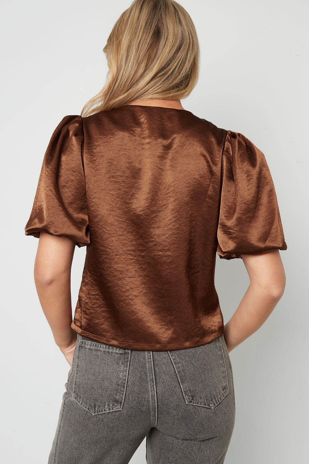Elegant Spring/Summer Woven Top in Multiple Colors