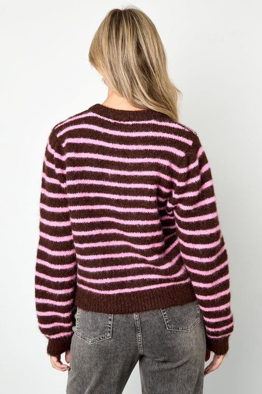 Stripe Cardigan