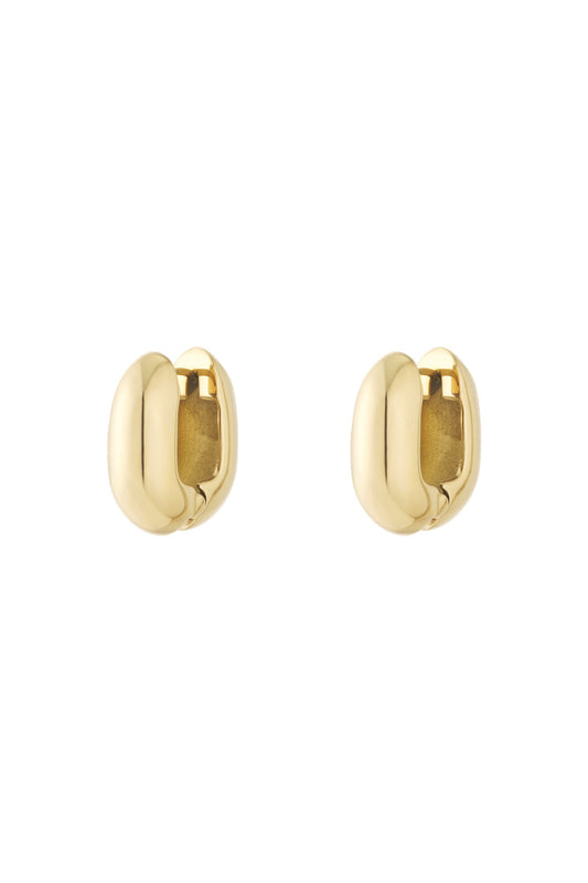 Elegant Stainless Steel Hoop Earrings for Women