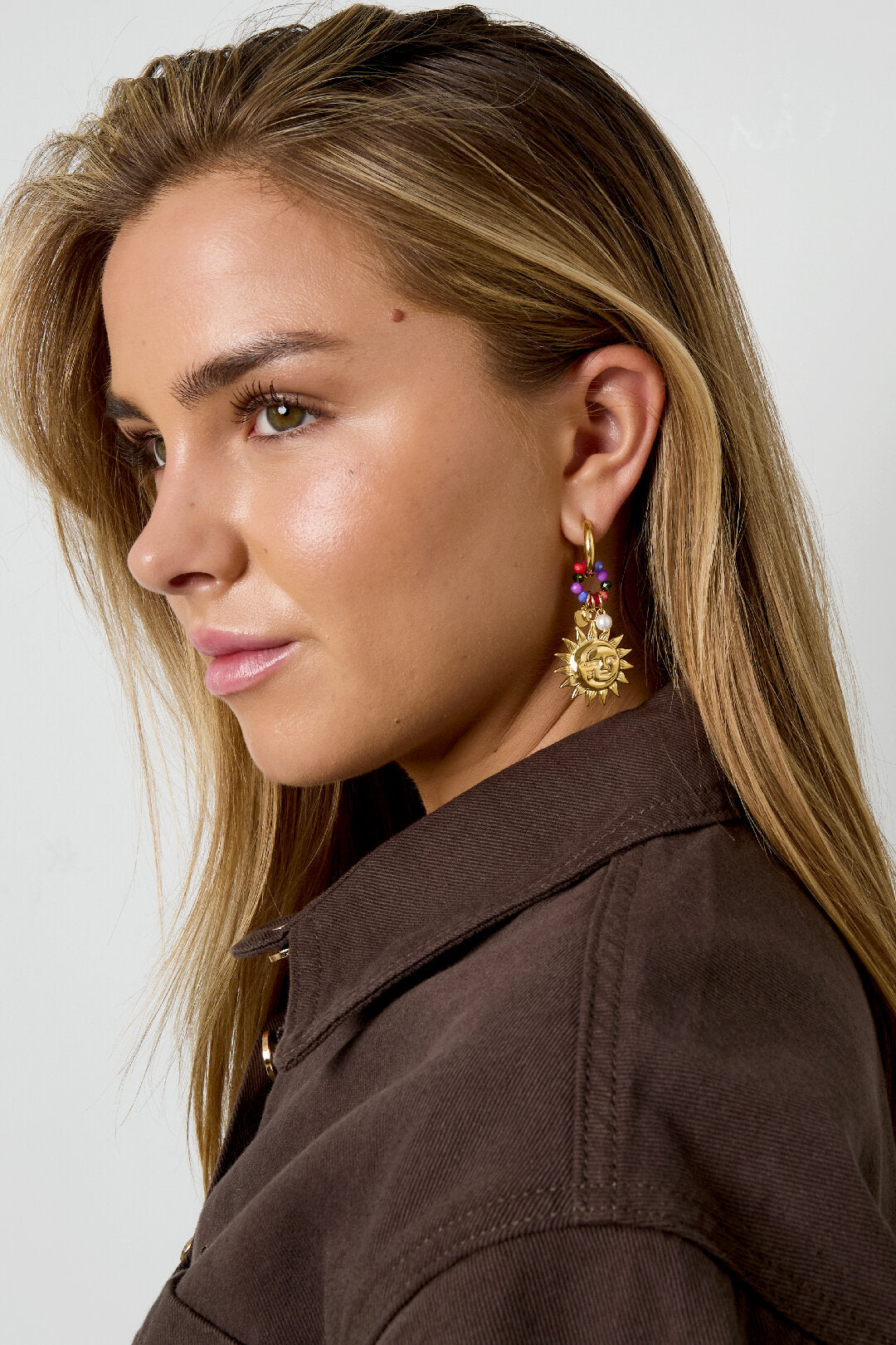 Elegant Gold Color Drop Earrings for Everyday Glam