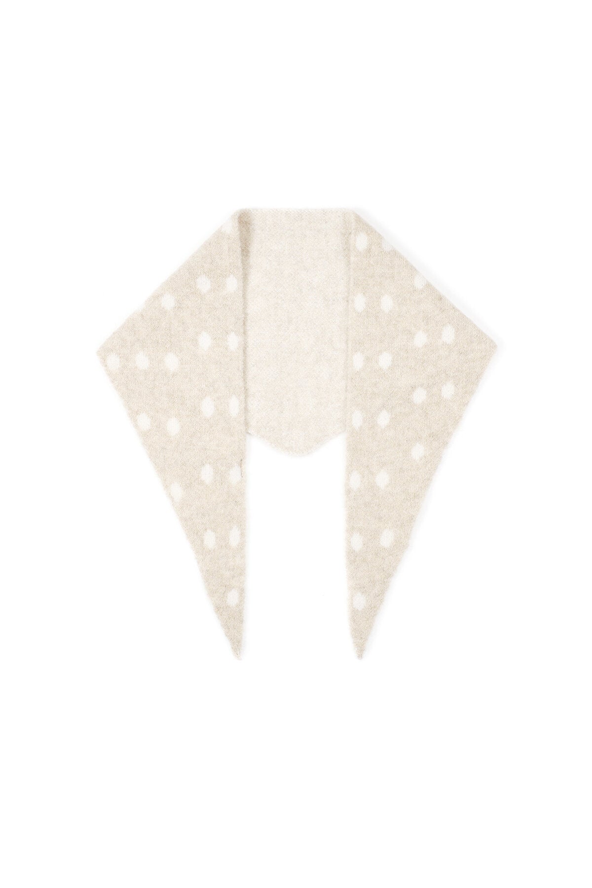 Chic Summer Scarf in Khaki, Yellow & Off-White