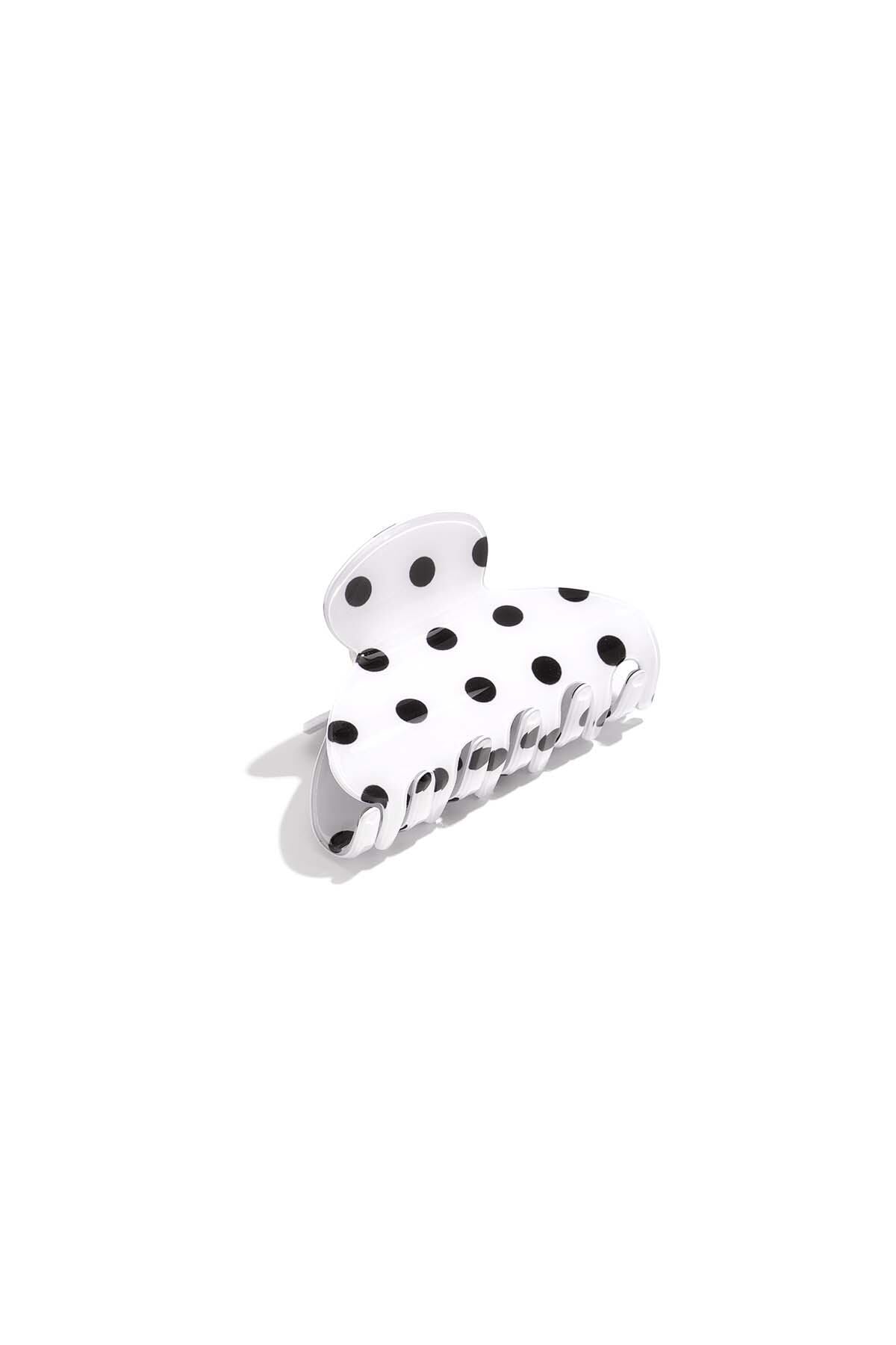 Elegant Imitation Acetate Polka Dot Hair Claw