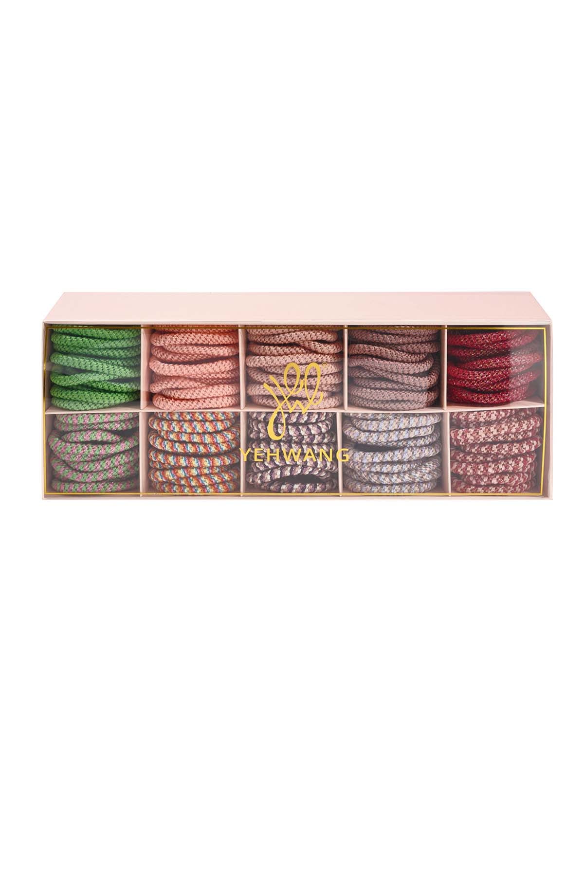 Hair Ties/Bracelets - Dark Colours