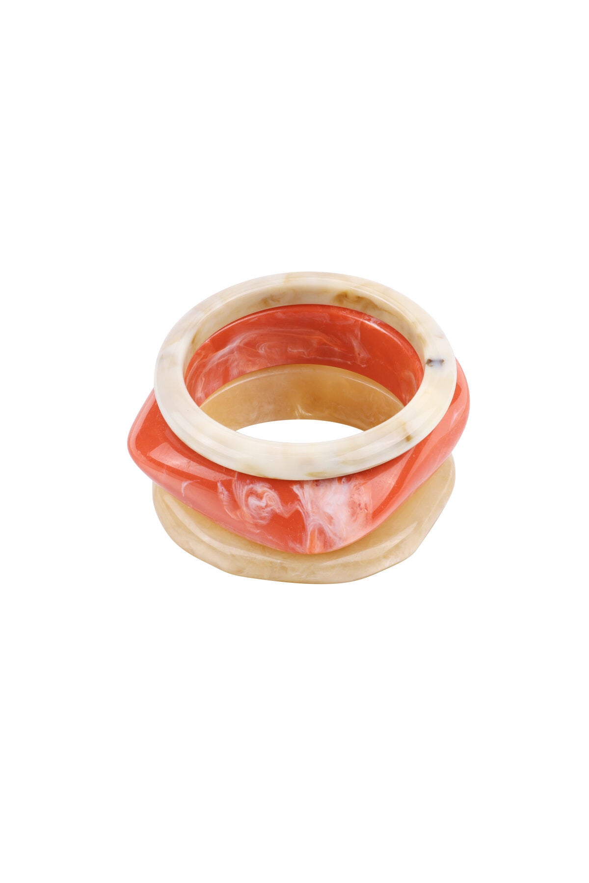 Chic Spring/Summer Resin Bangles for Women