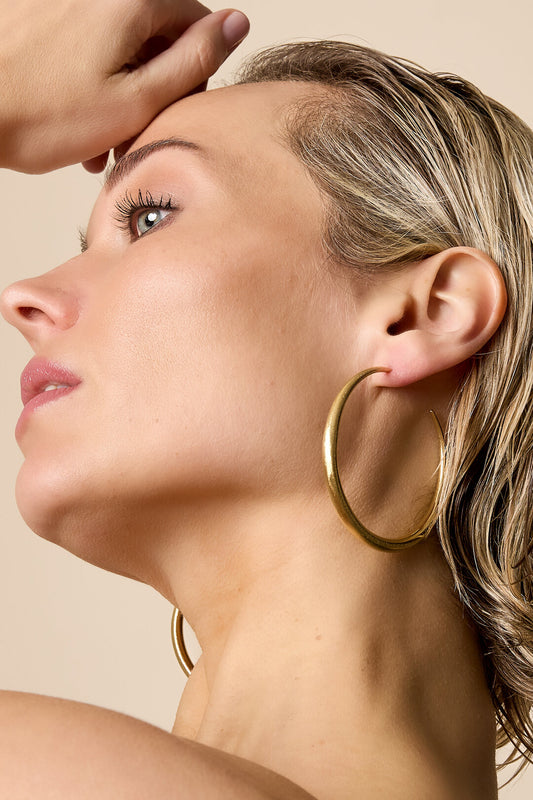 Stylish Circle Hoop Earrings for Everyday Wear