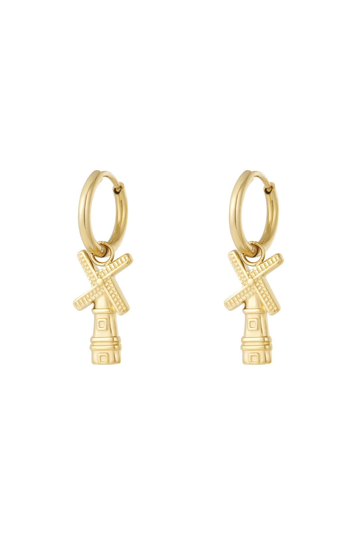 Elegant Silver & Gold Drop Earrings for Women