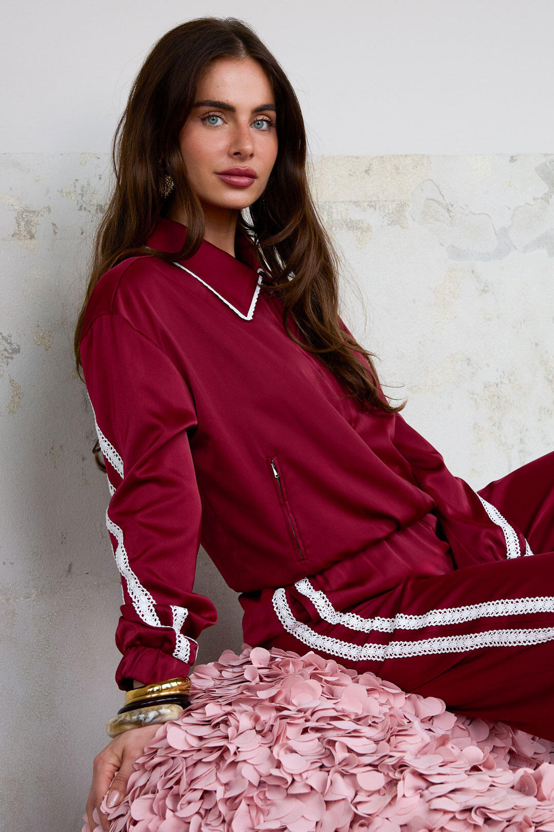 Gimme Sporty Color Clash Jacket & Coat Set for Fall/Winter