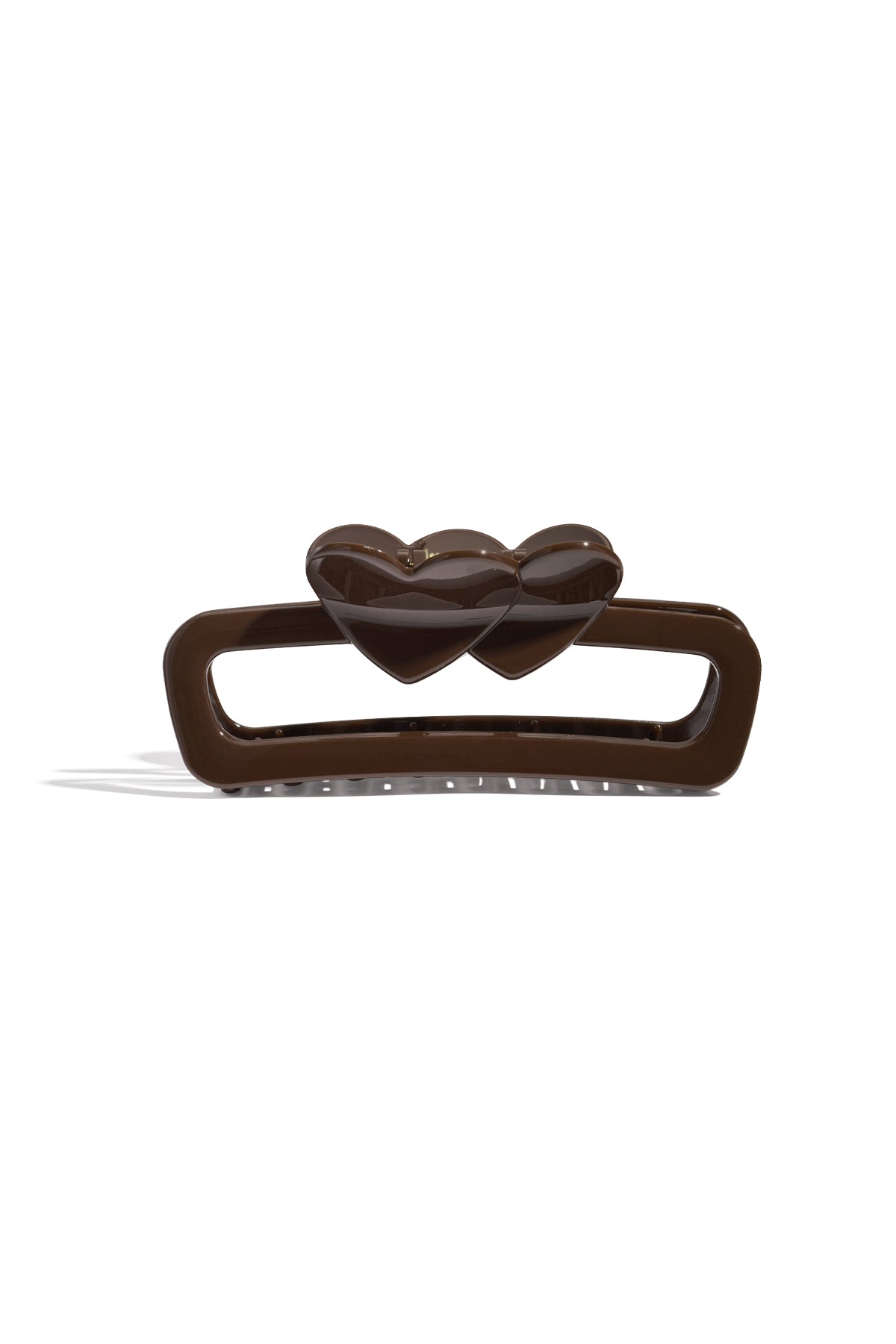 Elegant Crimson & Dark Brown Hair Clips for Winter