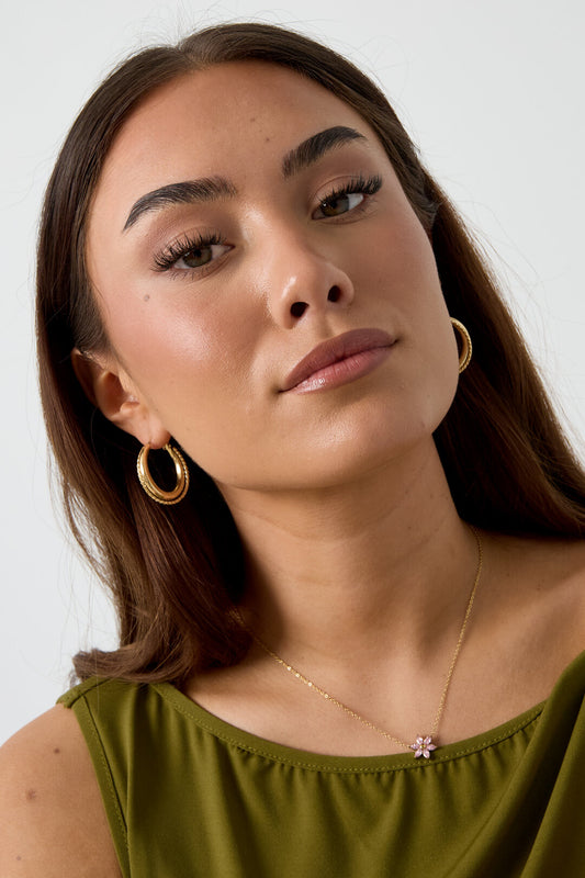Stylish Silver & Gold Hoop Earrings for Everyday Wear