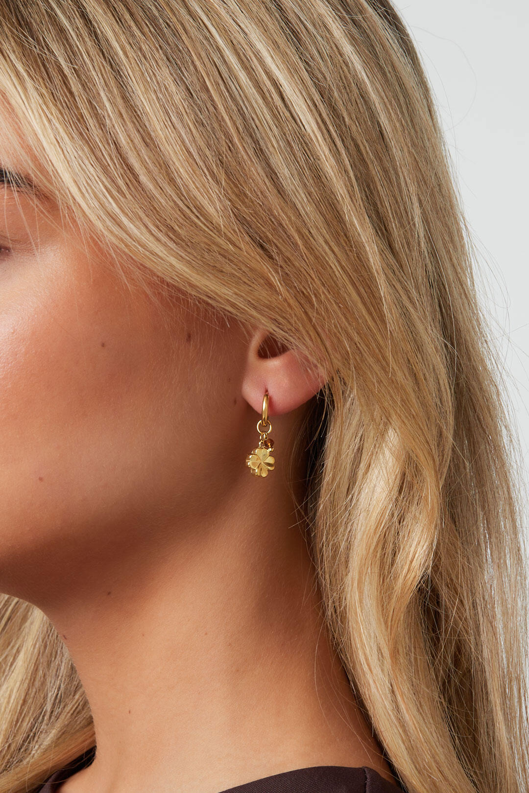 Elegant Clover Drop Earrings for Spring/Summer