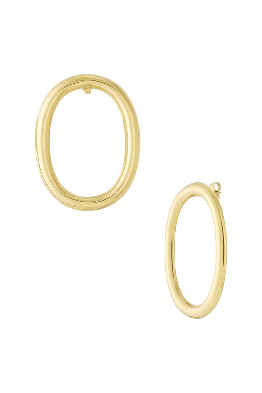 Stylish Irregular Shaped Stud Earrings for Everyday Wear