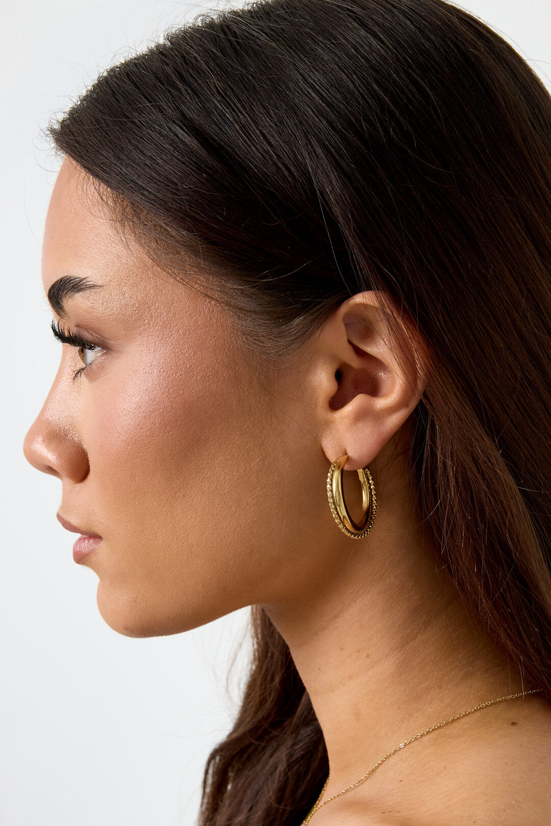 Stylish Silver & Gold Hoop Earrings for Everyday Wear