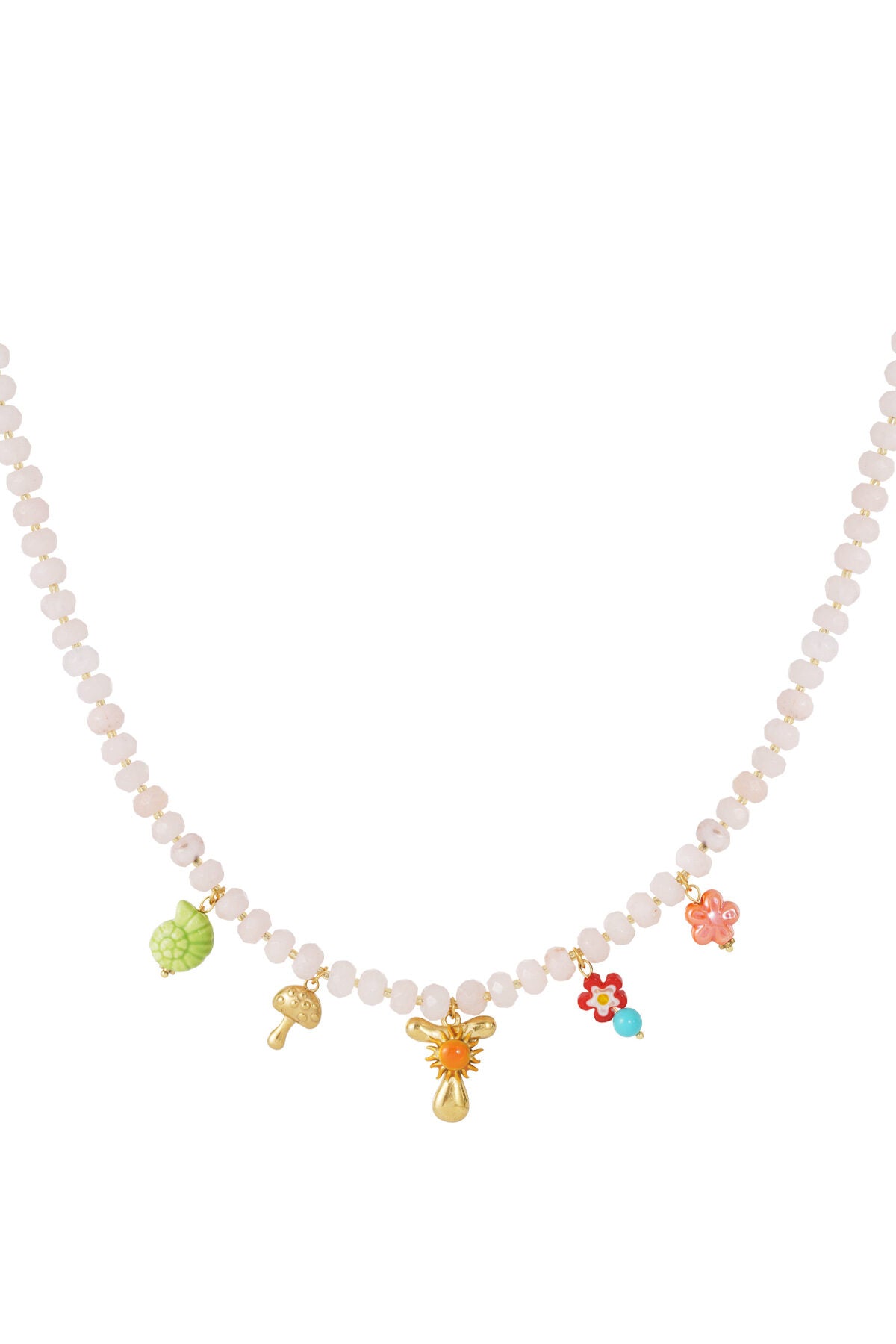 Chic Mixed Color Beaded Necklace for Everyday Style