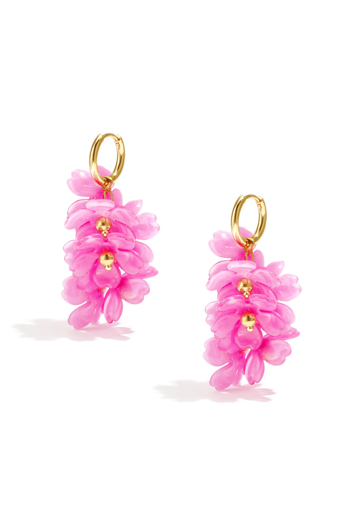 Charming Flower Drop Earrings for Spring/Summer