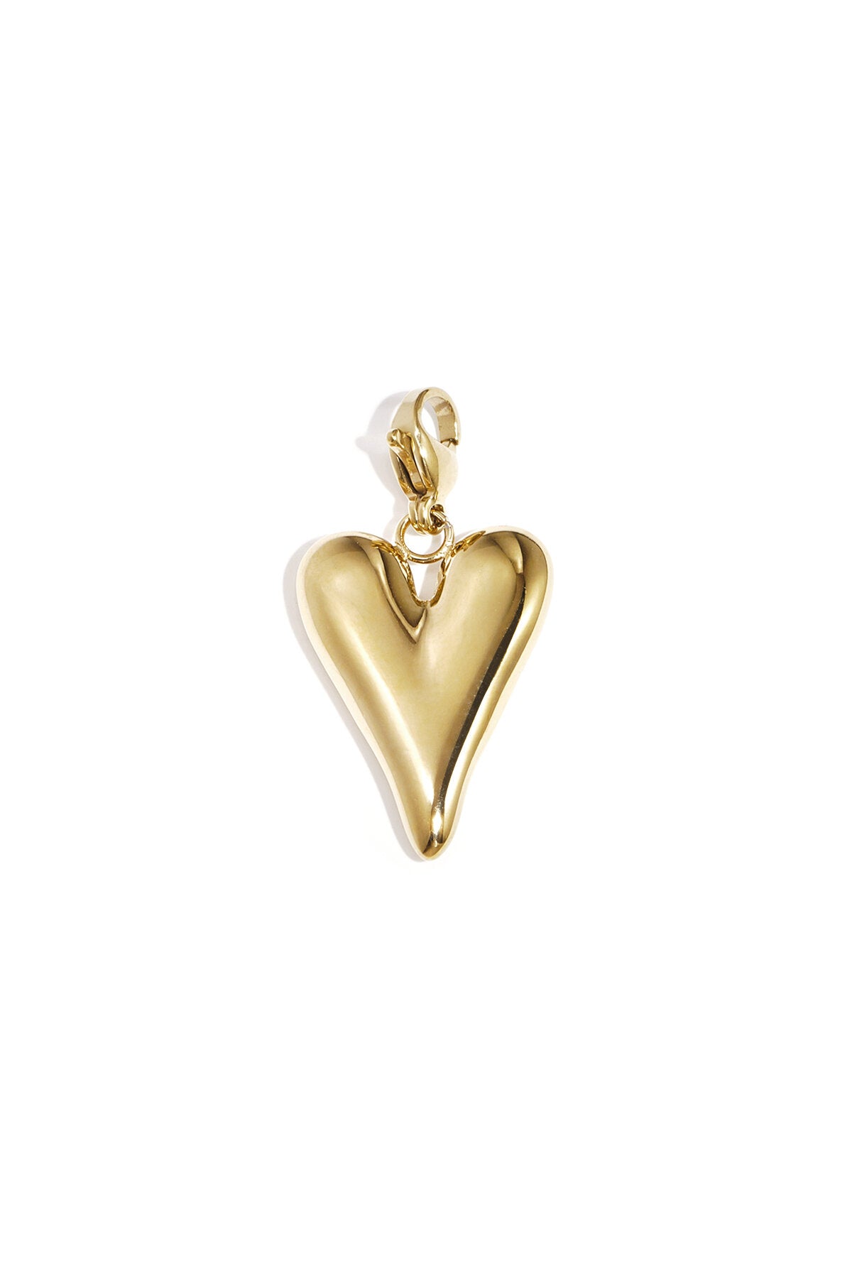 Elegant Gold Heart Pendant for Daily Wear