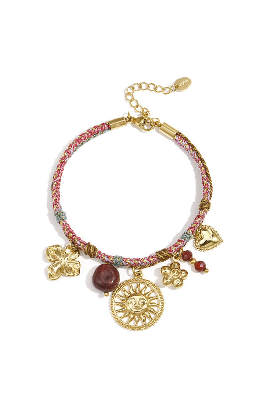 Elegant Gold Charm Bracelet for Women - Fall/Winter Must-Have