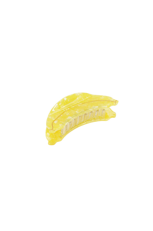Chic Yellow Fruit Hair Claw for Spring/Summer