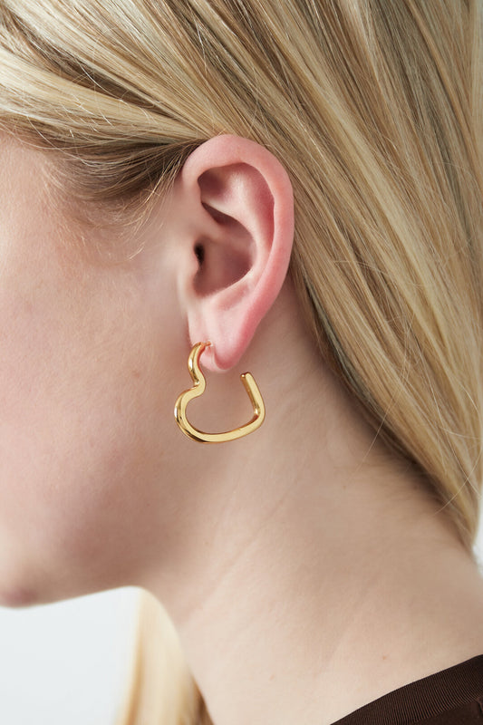 Elegant Heart-Shaped Clip-On Earrings for All