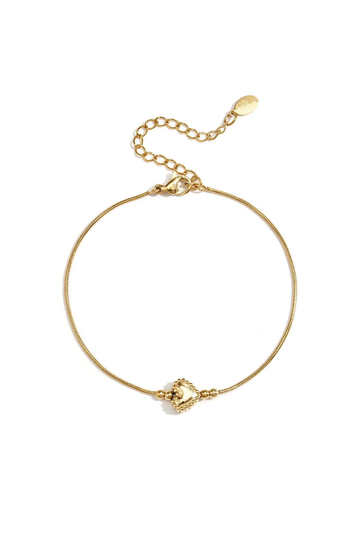 Elegant Heart Charm Bracelet for Daily Wear