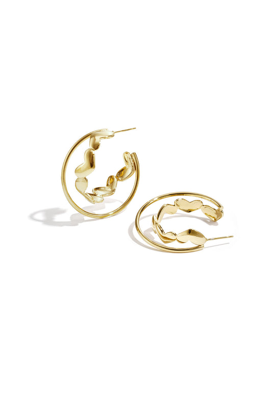 Stylish Stainless Steel Hoop Earrings for Women