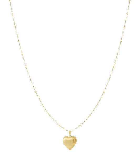 Elegant Long Necklace in Silver & Gold for Everyday Wear