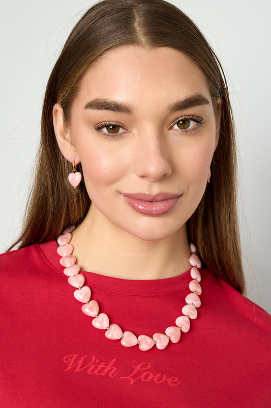 Chic Acrylic Beaded Necklace for Spring/Summer
