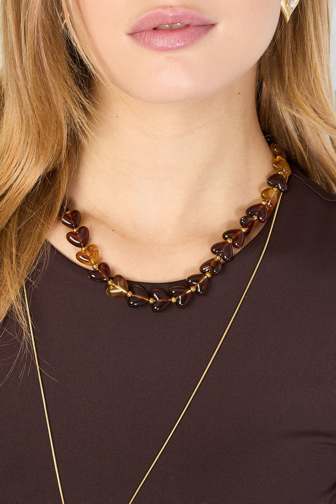 Chic Acrylic Beaded Necklace for Everyday Elegance