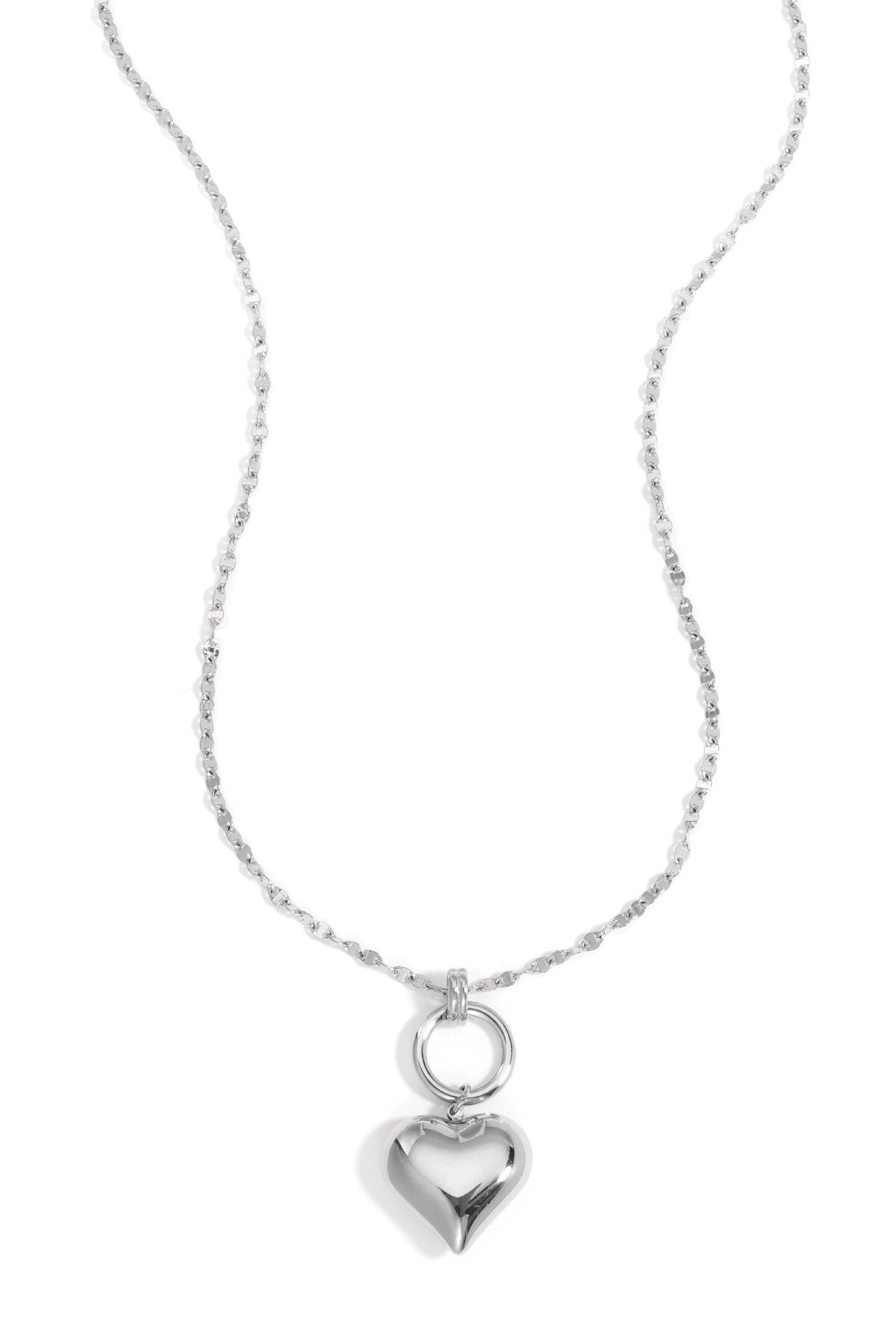 Elegant Heart Pendant Necklace for Daily Wear