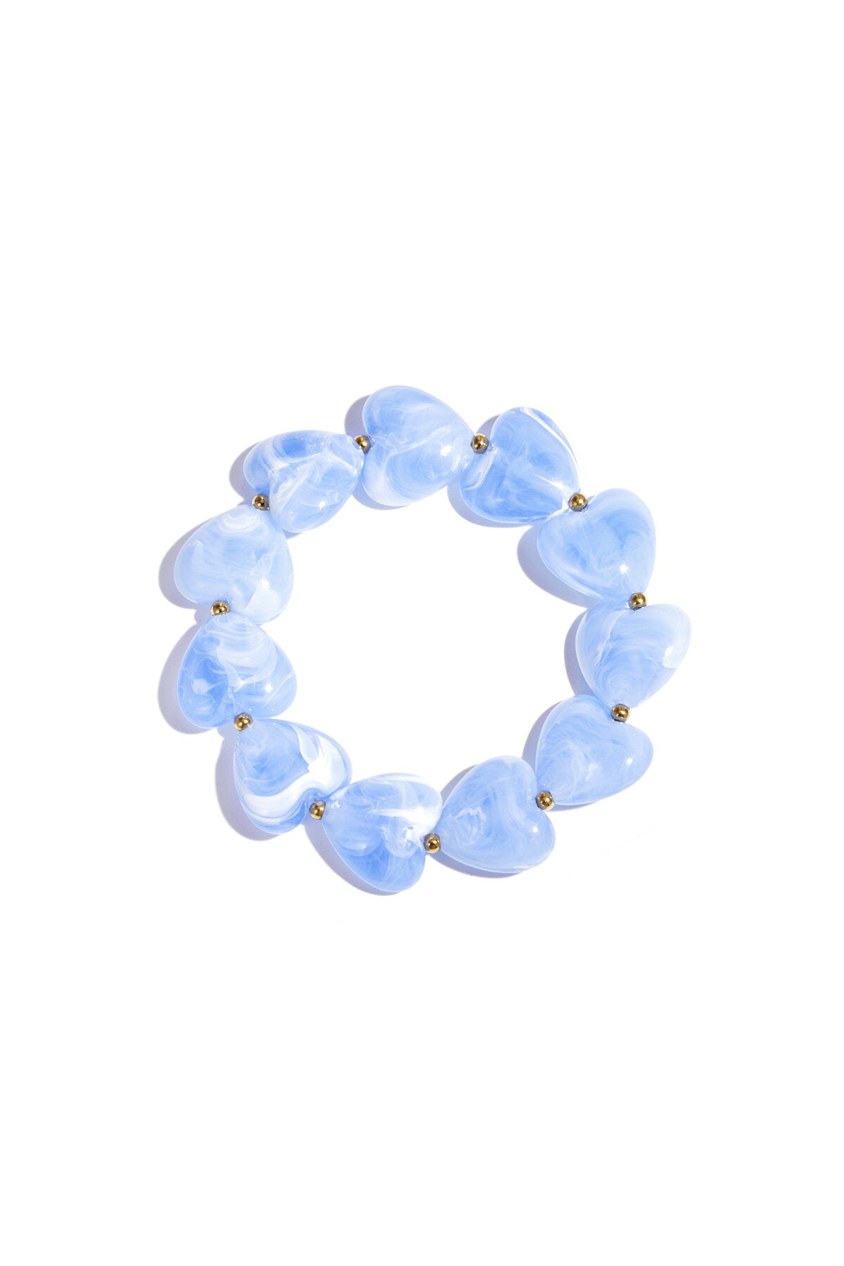 Charming Heart Beads Bracelet for Women