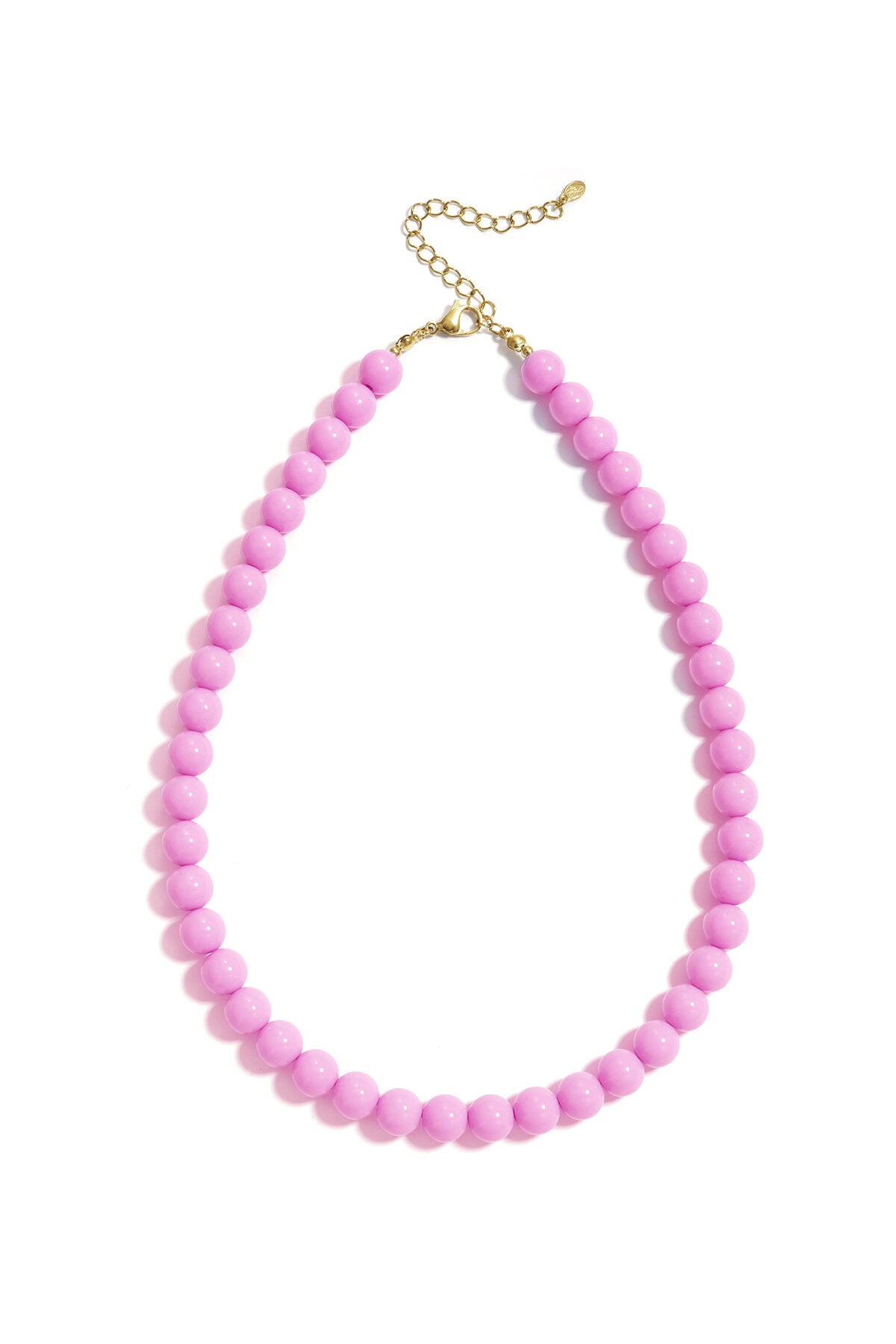 Elegant Resin Beaded Necklace for Everyday Wear