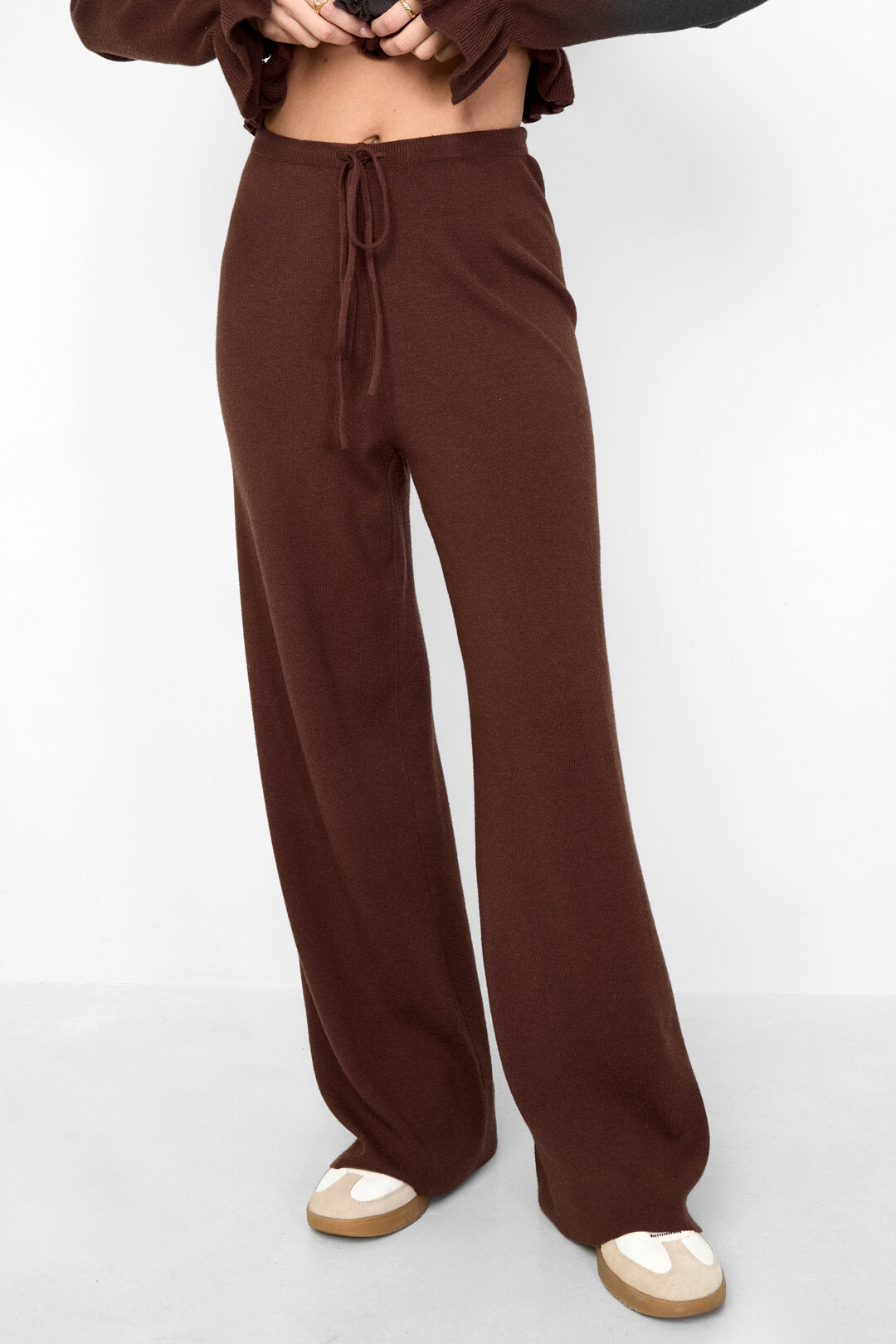 Gimme Knitted Wool Trousers - Stylish Comfort for Spring/Summer